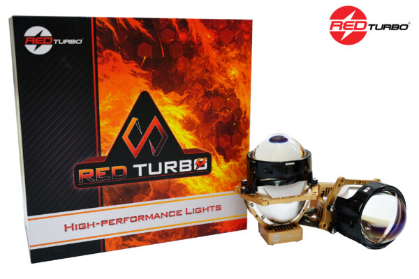 BI LED SIÊU NGẮN RED TURBO 1.0